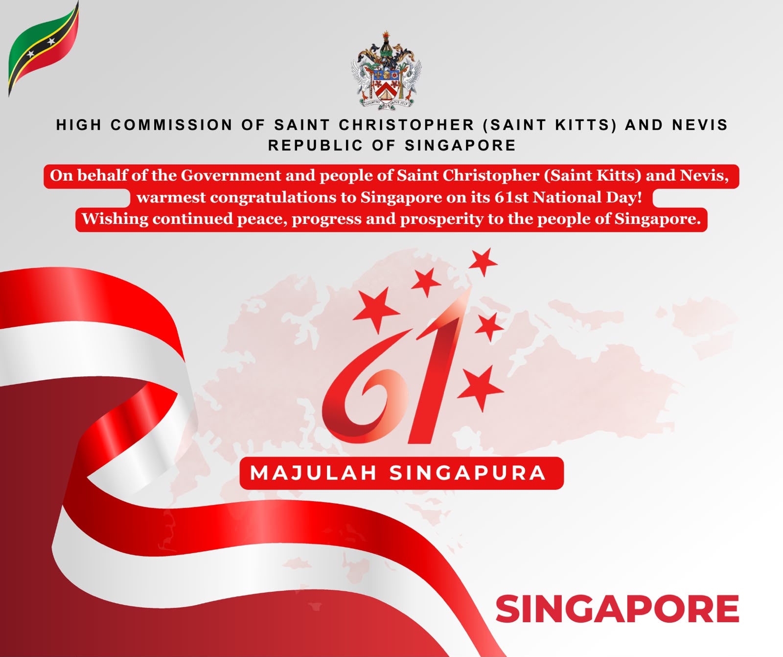 Celebrating 61 Years of Singapore Independence